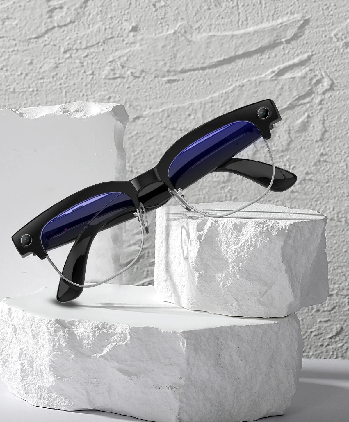 AI Vision Pro Smart Glasses with 8MP Camera