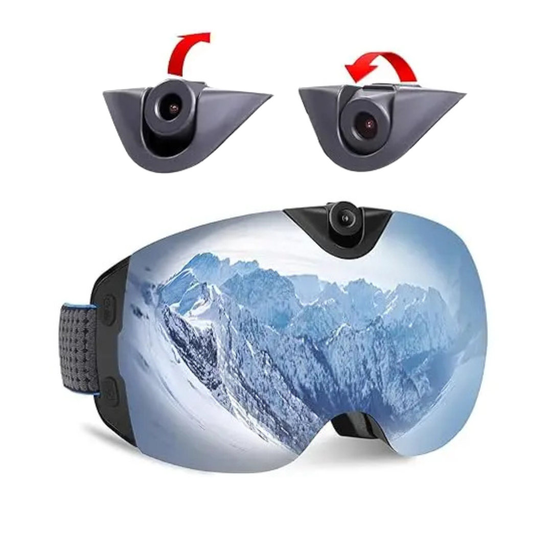 4K Camera Snow Goggles and Audio Sunglasses