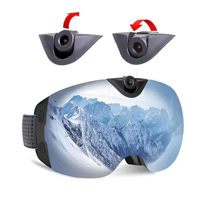 4K Camera Snow Goggles and Audio Sunglasses